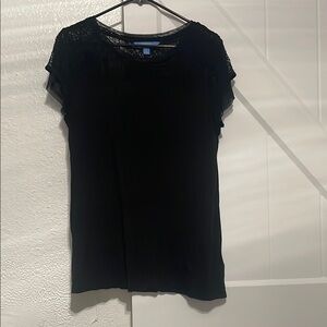 Elegant Black Lace Top